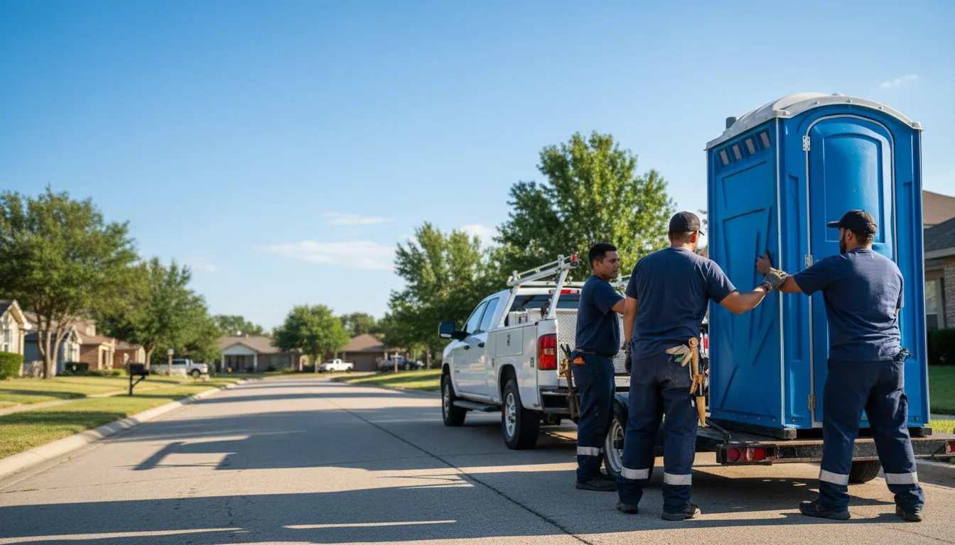 Portable Toilet Rental in Bruceville, TX near me